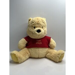Disney Baby Winnie the Pooh Plush 16" Kids Preferred 2013 Embroidered Shirt